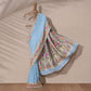 Bela Banarasi Handwoven Linen Chiffon Saree