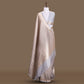 Kiku Brocade Light Grey Banarasi Handwoven Silk Saree