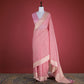 Patti Bel Couch Shell Pink Cotton Saree