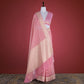 Patti Bel Couch Shell Pink Cotton Saree