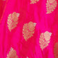Aada Kahrbuja Banarasi Handwoven Pink Fabric
