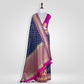 Half & Half Handwoven Banarasi Saree