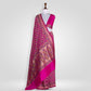 Patola Rani Pink Handwoven Banarasi Saree