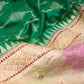 Gul -e- Gulzar Banarasi Handwoven Silk Saree