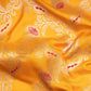 Genda Phool Gethua Banarasi Handwoven Silk Saree