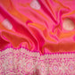 Raseeli Pink Banarasi Handwoven Silk Saree