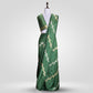 Aada Gul Banarasi Handwoven Basil Green Silk Saree