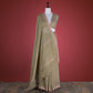 Jamdani Sage Green Muslin Cotton Saree