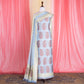 Kairi Banarasi Handwoven Ice Blue Cotton Suit Set 2 Piece
