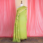 Jamdani Banarasi Handwoven Green Muslin Cotton Suit Set 2 Piece