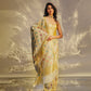 Kiran Suryaja Banarasi Handwoven Pearlescent Silk Saree