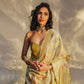 Kiran Suryaja Banarasi Handwoven Pearlescent Silk Saree