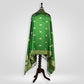 Kamal Emerald Banarasi Handwoven Silk Dupatta