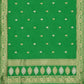 Chameli Green Banarasi Handwoven Silk Dupatta