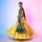 Aada Shahi Emerald Banarasi Handwoven Silk Dupatta