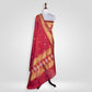 Kairi Red Banarasi Handwoven Silk Dupatta