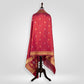 Kairi Red Banarasi Handwoven Silk Dupatta