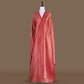 Zari Buti kadhwa Banarasi Handwoven Red Silk Fabric