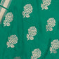 Gulaab Banarasi Handwoven Green Silk Dupion Fabric