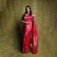 Kairi Hot Pink Banarasi Handwoven Silk Saree