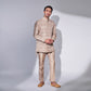 Baagh Banarasi Handwoven Mens Bundi Jacket