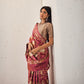 Suryamukhi Banarasi Handwoven Two Tone Silk Saree