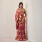 Suryamukhi Banarasi Handwoven Two Tone Silk Saree