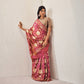 Suryamukhi Banarasi Handwoven Two Tone Silk Saree