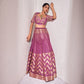 Sitara Banarasi Handwoven Jamuni Silk Lehenga