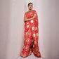 Suryamukhi Banarasi Handwoven Red Silk Saree